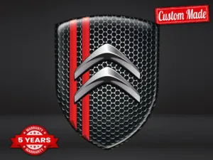 Citroen Vinilos Traseros Autos Estilo Alta Gama Resistentes